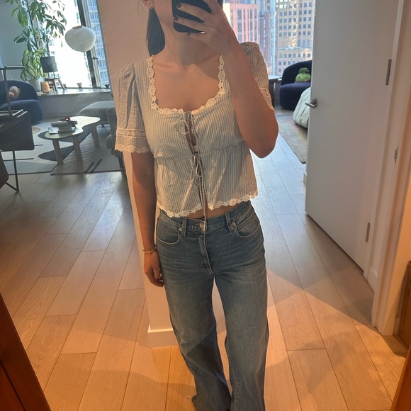 NWOT Reformation Margot Top Size S - Picture 2 of 6